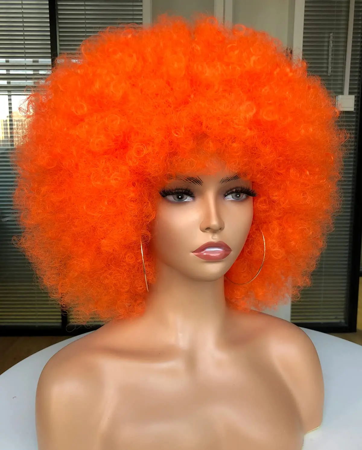 วิกผมแอฟโฟรวิกผมหยิกสำหรับผู้ห - Synthetic Braided Wigs For Black Women บทวิจารณ์และราคา