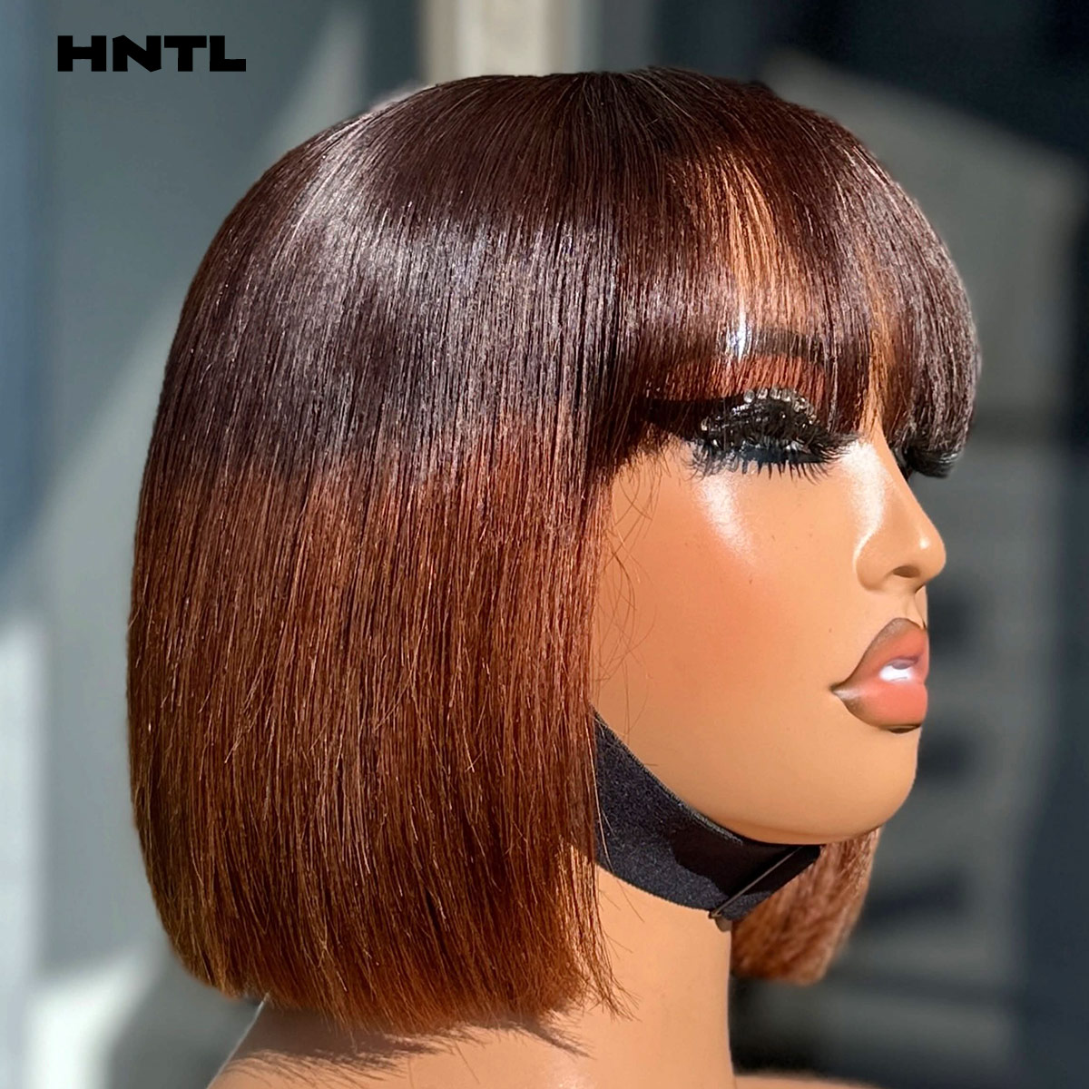 วิกผมแบบไม่ต้องใช้กาว รุ่น Wea - Pre Parted 13X4 Lace Front Bob Wig บทวิจารณ์และราคา