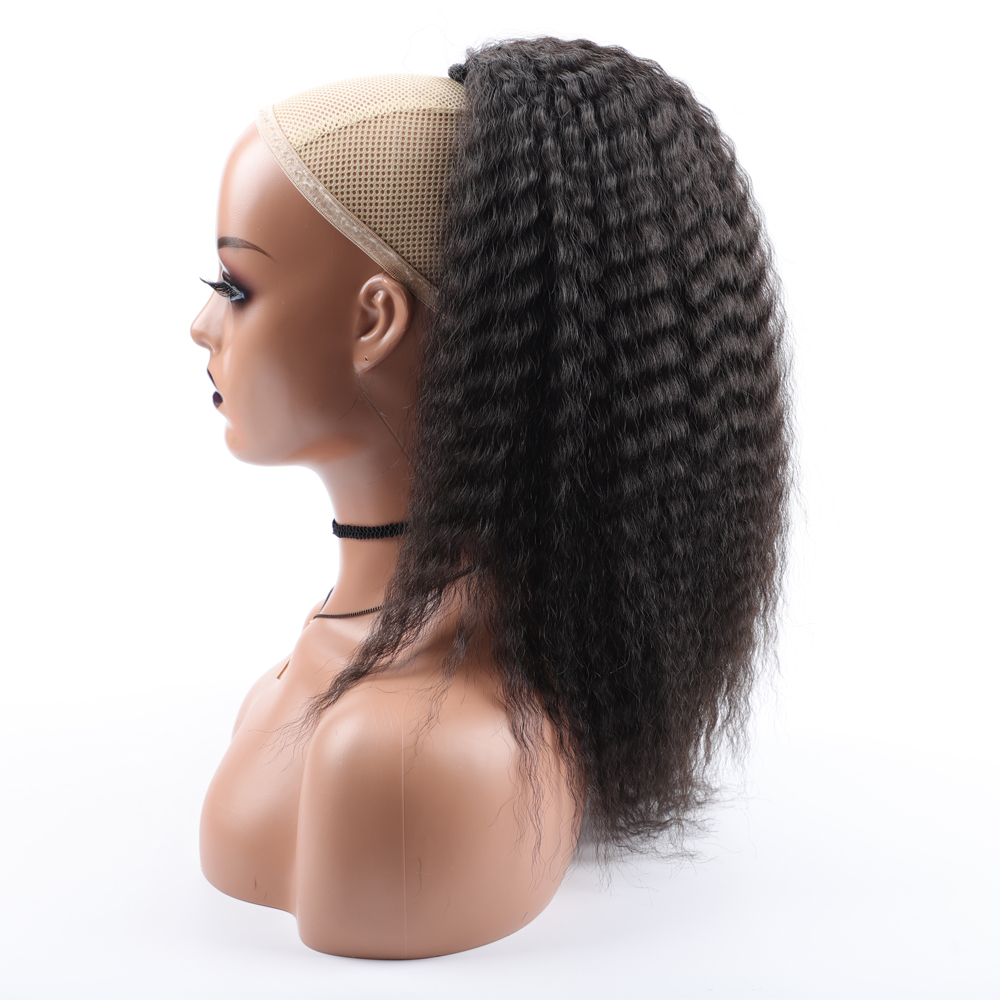 ปลอมสังเคราะห์ Drawstring หางม - Drawstring Afro Curly Puff Ponytail บทวิจารณ์และราคา