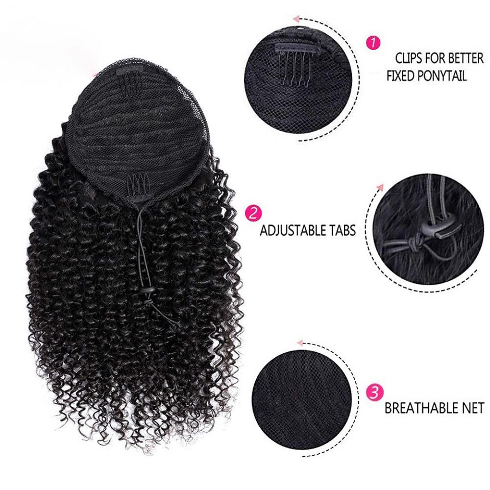 ผมหางม้าแบบดึงเชือก ขนาด 24 26 - Seamless Clip In Hair Extensions Human Hair บทวิจารณ์และราคา