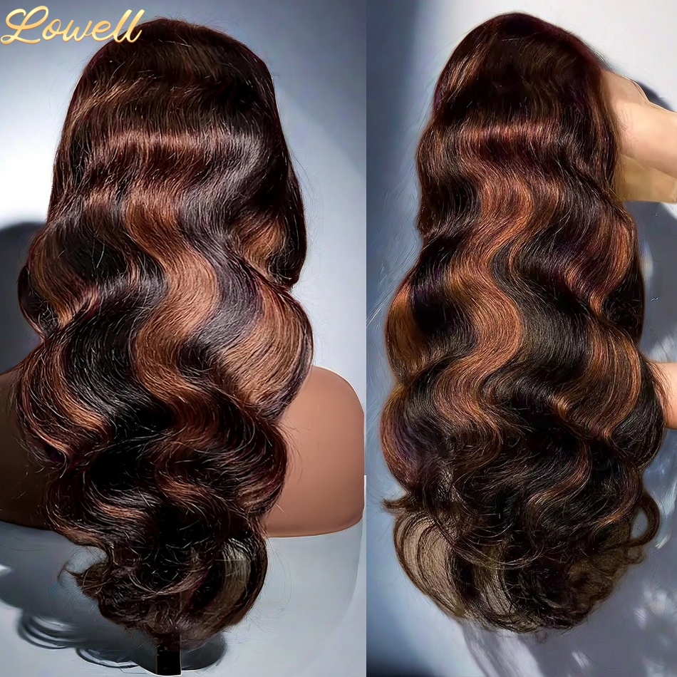 วิกผมแท้แบบลูกไม้ด้านหน้า 13x6 - Hd Lace Frontal Wig Human Hair Pre Plucked บทวิจารณ์และราคา