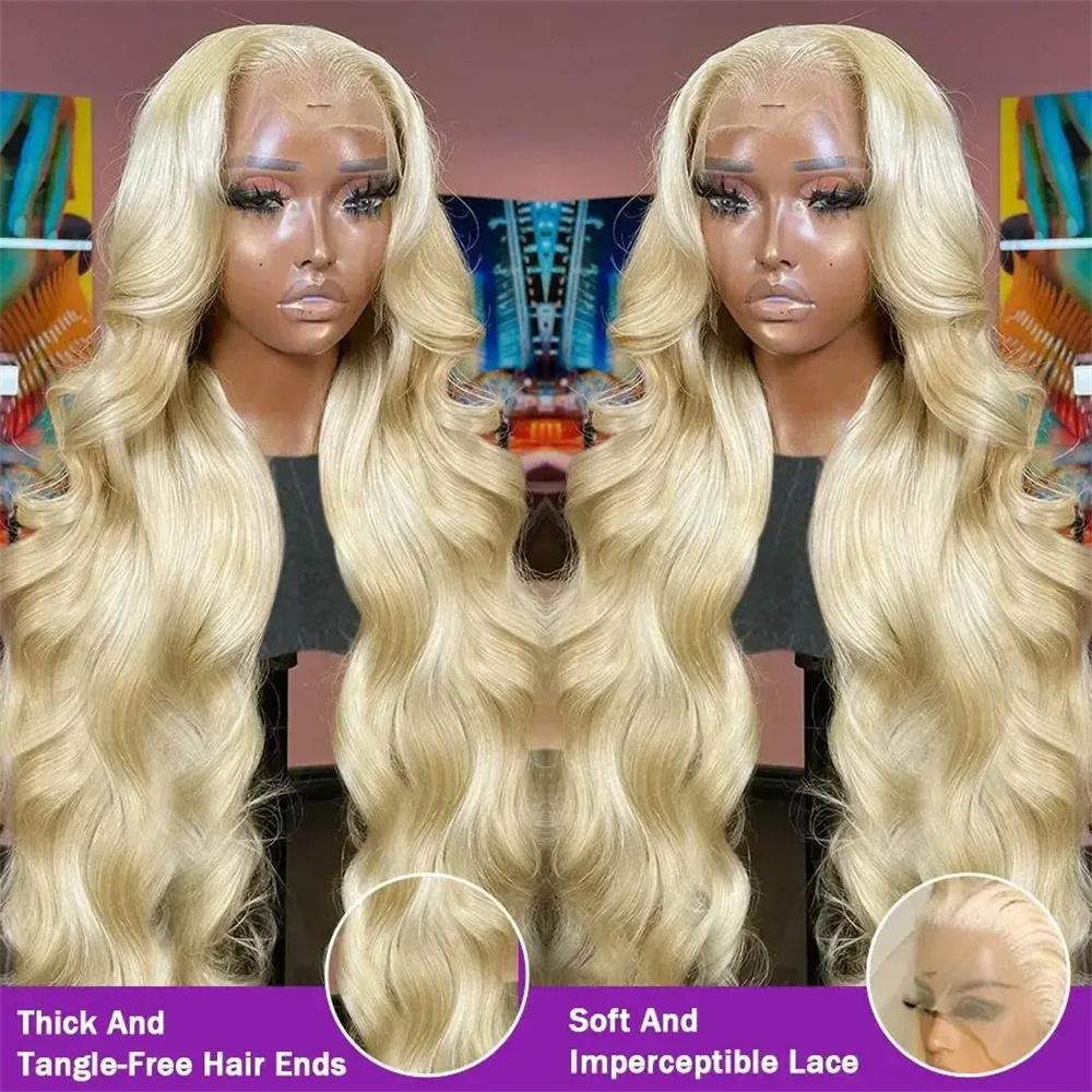 Finros Body Wave 13x6 HD โปร่ง - 613 Blonde Body Wave Lace Front Wig บทวิจารณ์และราคา