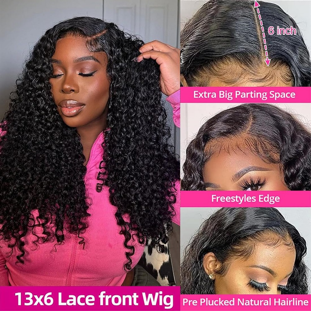 วิกผมลูกไม้เต็มศีรษะแบบโปร่งใส - Human Hair Wigs บทวิจารณ์และราคา