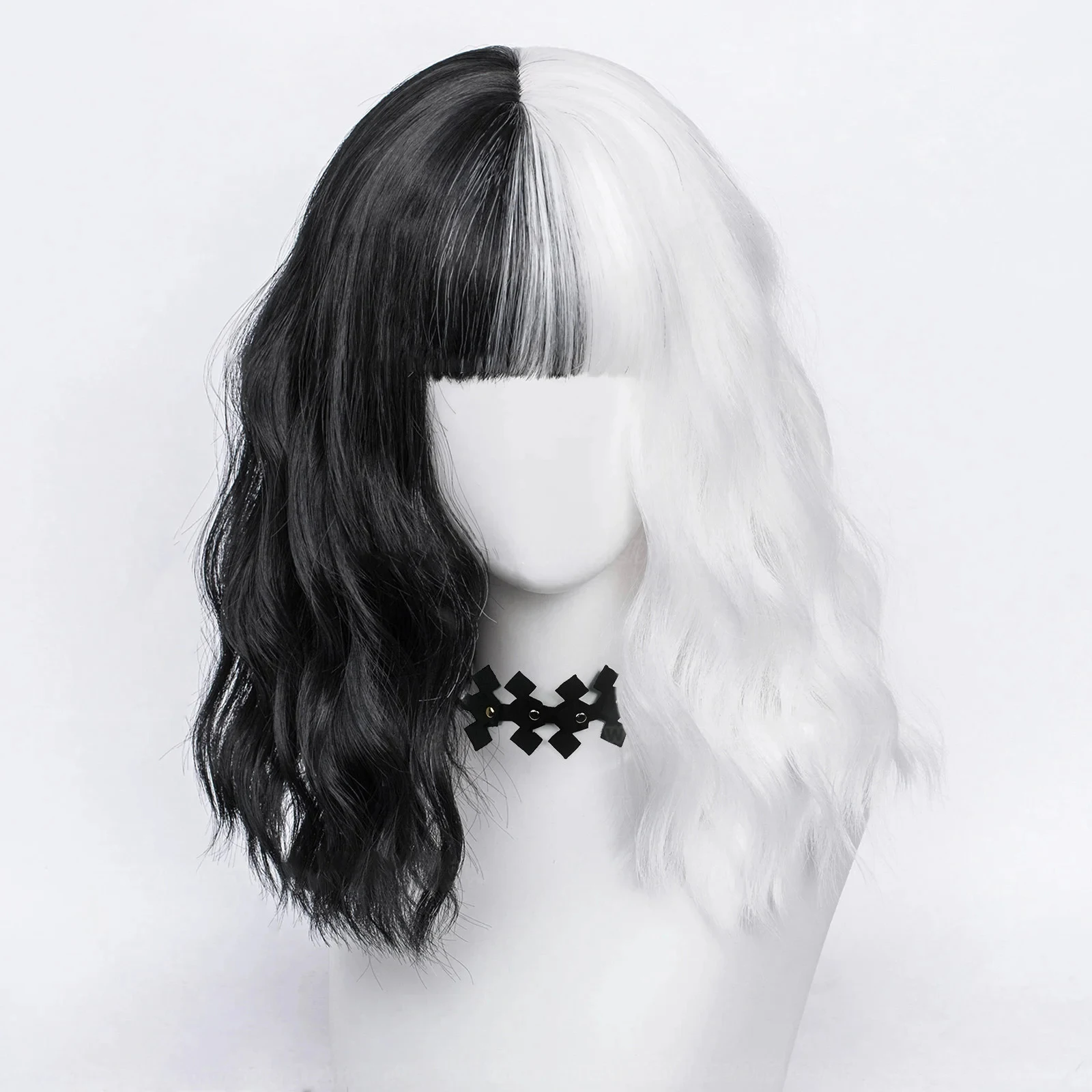 วิกผมคอสเพลย์อนิเมะ Cruella de - Synthetic Braided Wigs For Black Women บทวิจารณ์และราคา
