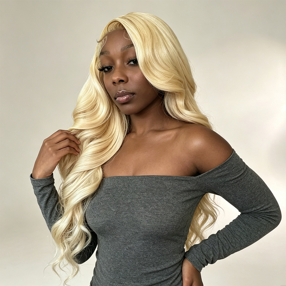 วิกผมลูกไม้โปร่งใส HD ขนาด 13x - 613 Blonde Body Wave Lace Front Wig บทวิจารณ์และราคา