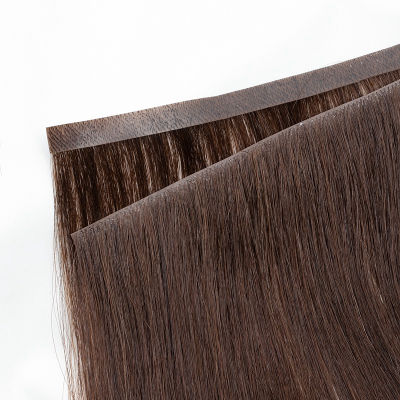 เทปยาวที่มองไม่เห็น PU Weft Hu - Invisible Tape In Extensions Real Hair บทวิจารณ์และราคา