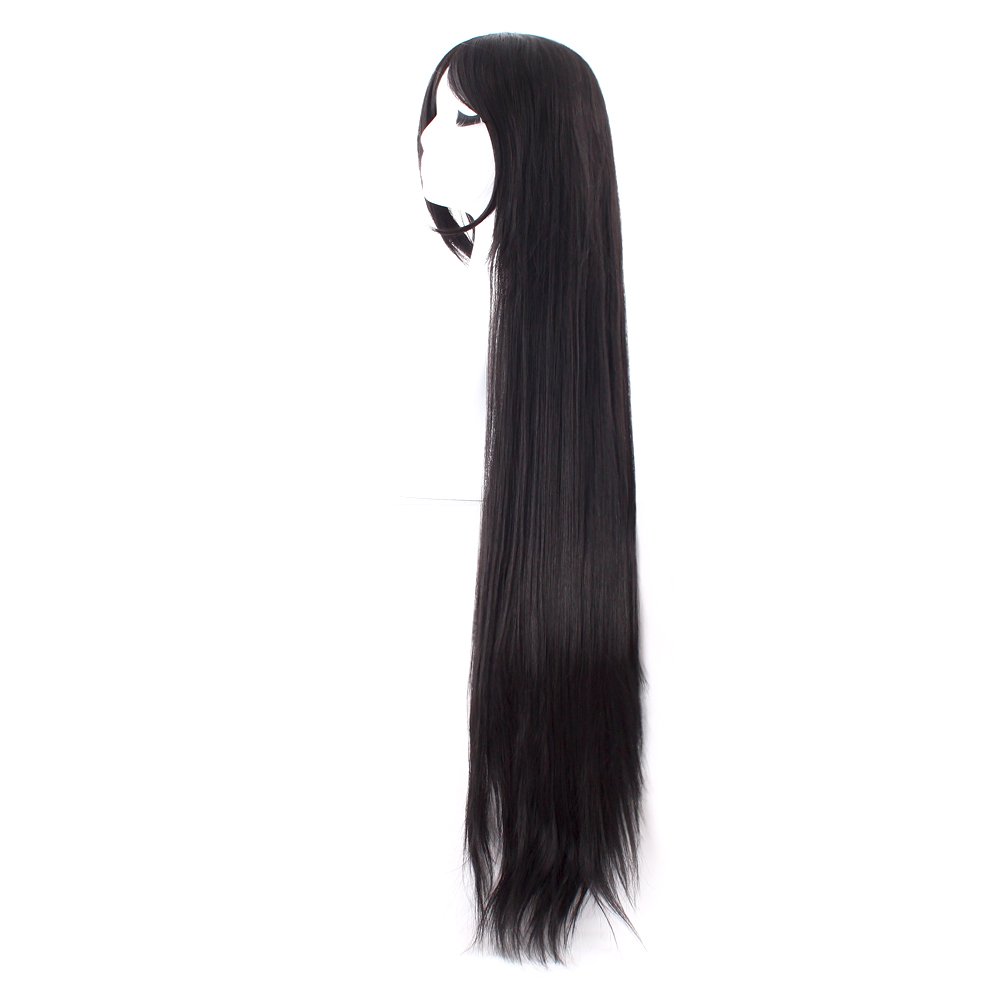 40 นิ้ว 100 ซม.ยาวตรงคอสเพลย์ว - Synthetic Braided Wigs For Black Women บทวิจารณ์และราคา