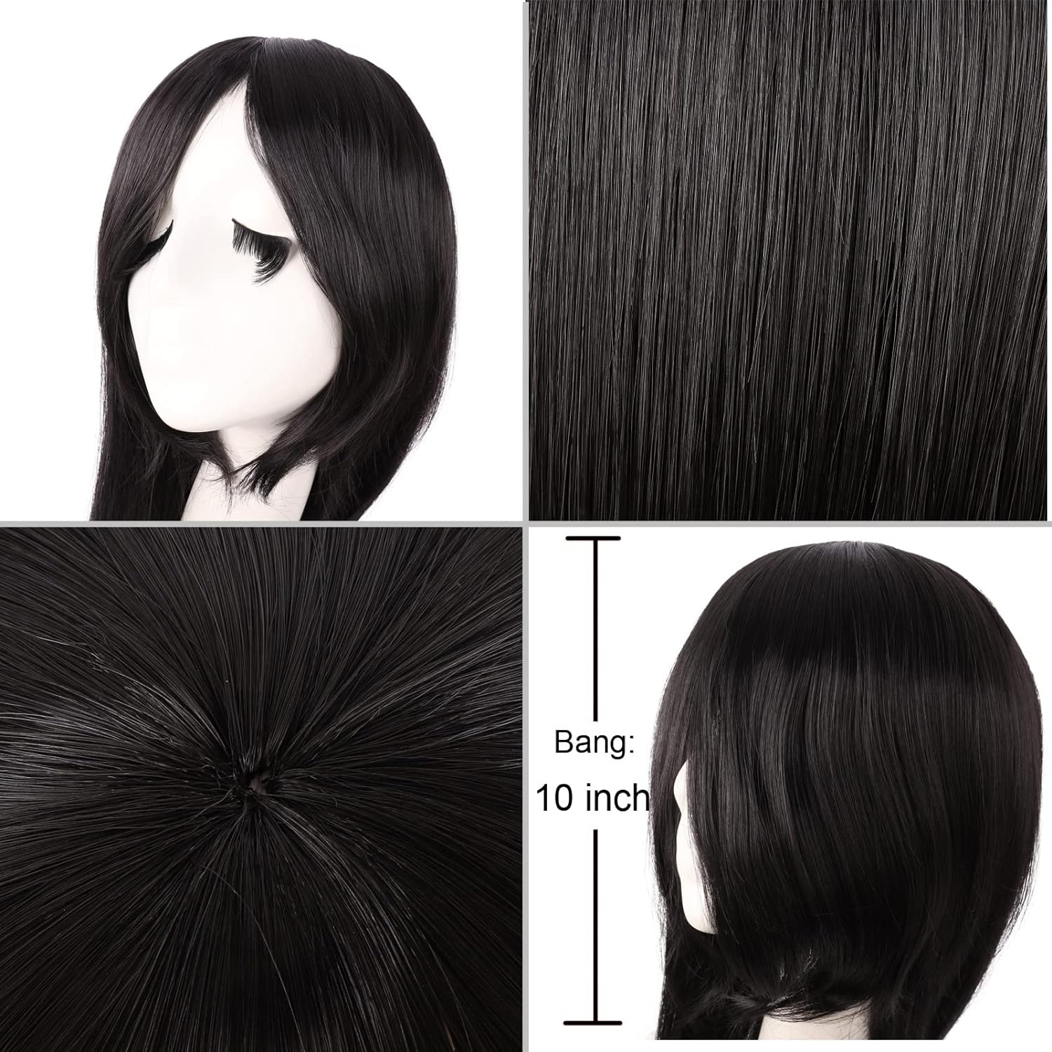 40 นิ้ว 100 ซม.ยาวตรงคอสเพลย์ว - Synthetic Braided Wigs For Black Women บทวิจารณ์และราคา