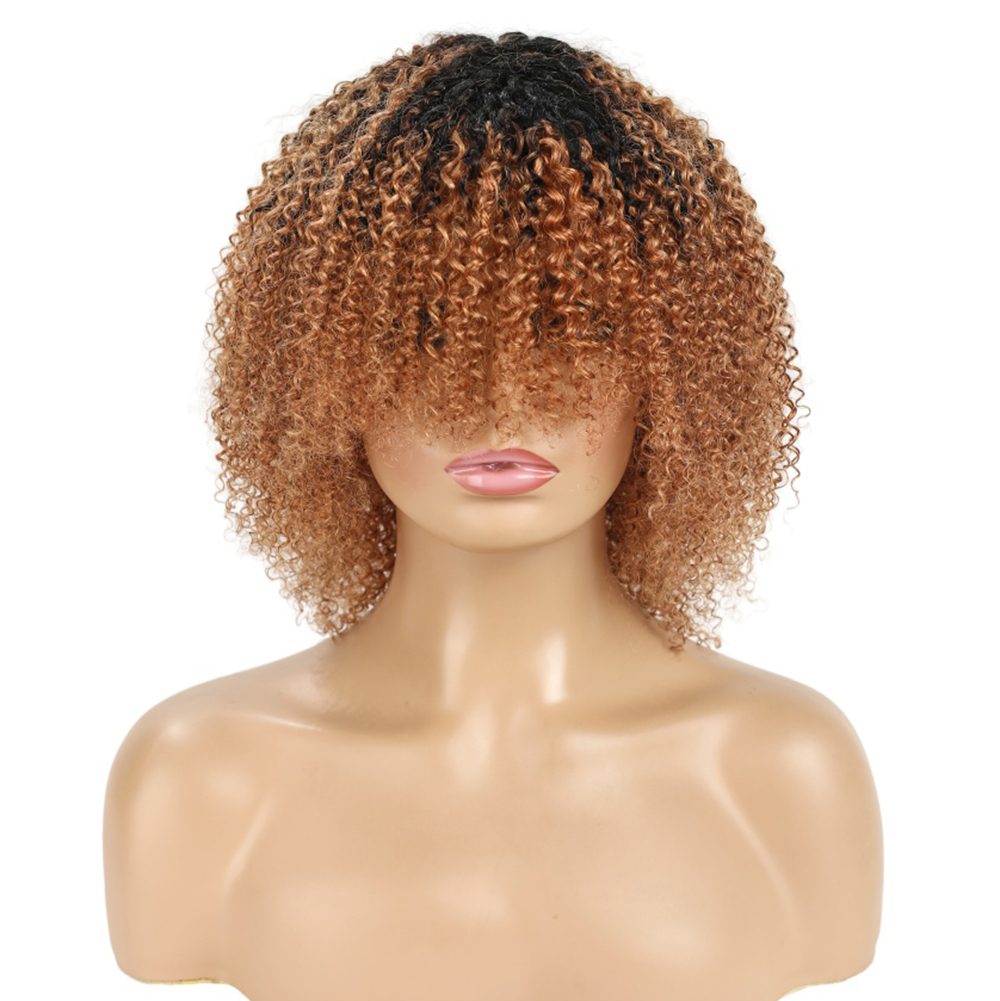 วิกผมมนุษย์แท้แบบ Afro Kinky C - Short Pixie Cut Wig Human Hair Cheap บทวิจารณ์และราคา