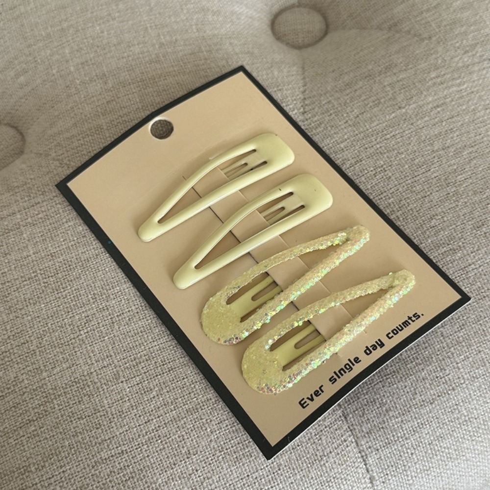 กิ๊บติดผมทรงหยดน้ำสไตล์เกาหลี  - Hair Clips บทวิจารณ์และราคา