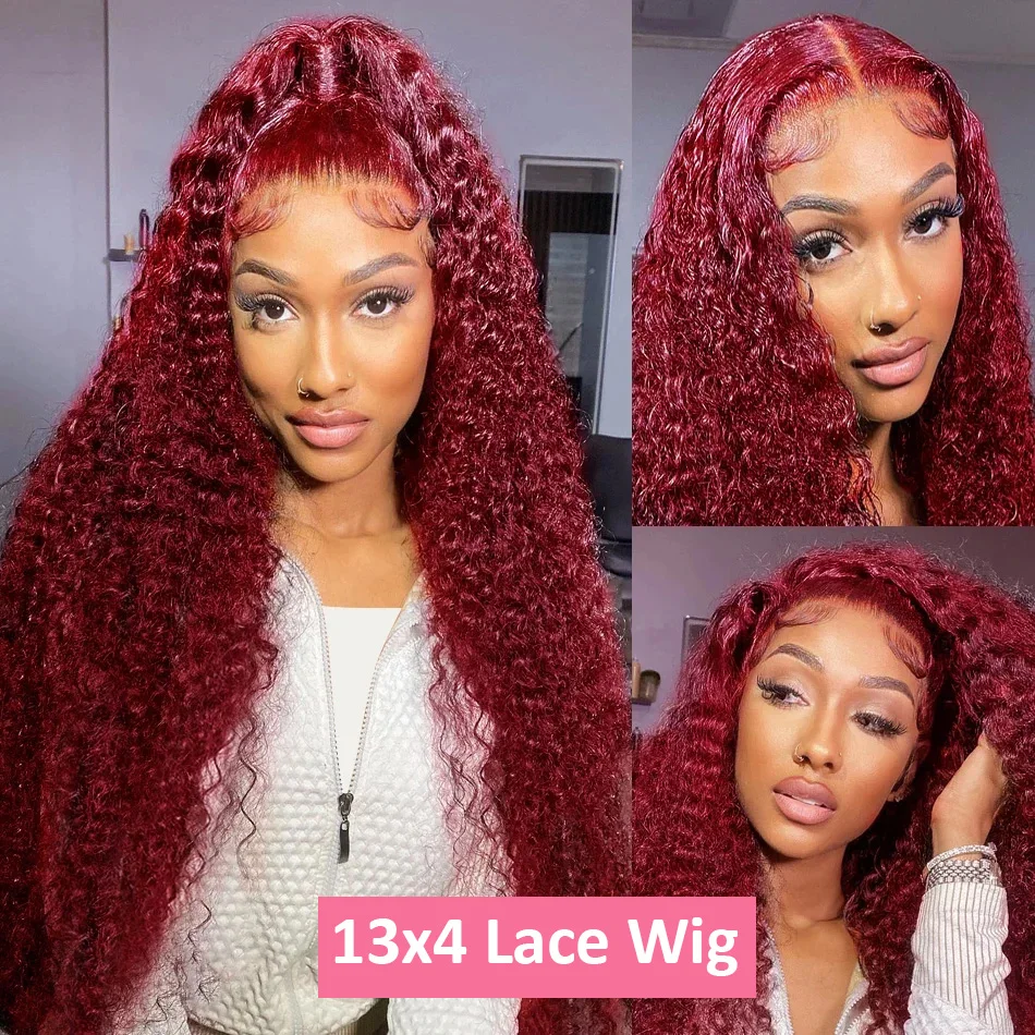 วิกผมแท้สีเบอร์กันดี 200 ดีนซิ - Human Hair Wigs บทวิจารณ์และราคา