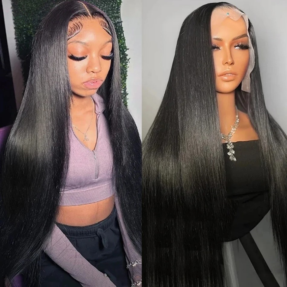 วิกผมมนุษย์แบบตรงไม่มีกาว ความ - Human Hair Wigs บทวิจารณ์และราคา
